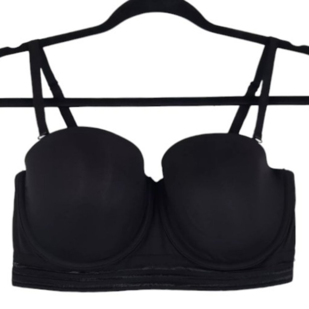 Heidi Klum Intimates black bra size 34C